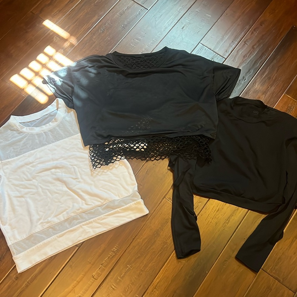 3 Alo Yoga Shirts